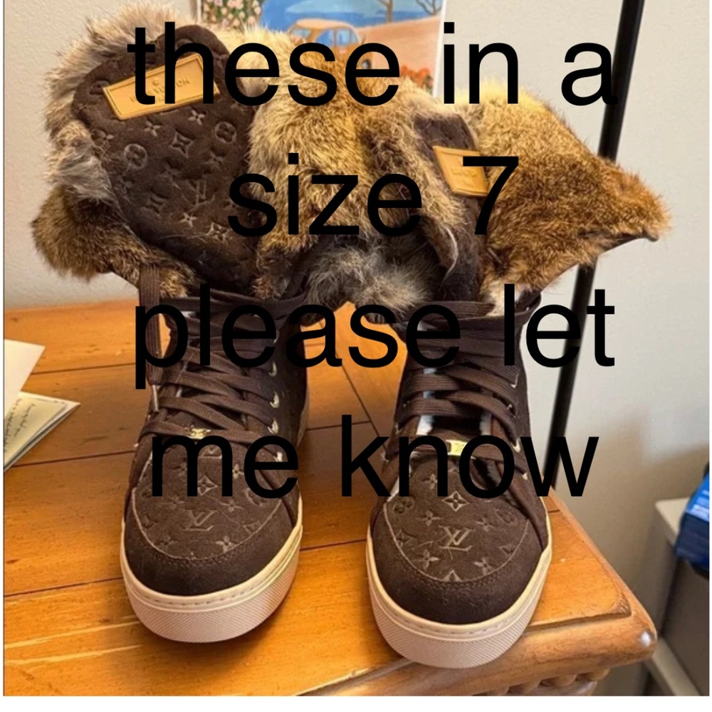 If anyone can find a pair of these in a size 7 please let me know. Thank you.